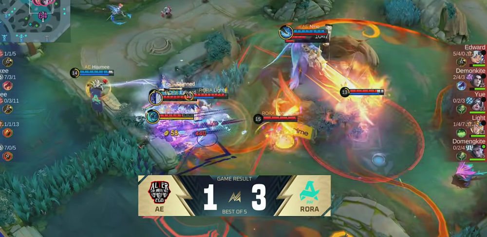 Hasil Knockout M7: SRG Lolos ke Upper Final, Alter Ego Terjun ke Lower Bracket. (Foto/MPL Indonesia)