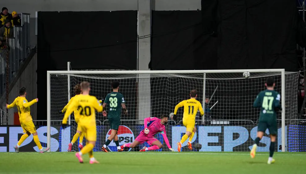 Pertandingan Bodo/Glimt vs Man City di Liga Champions. (Foto/Champions League)