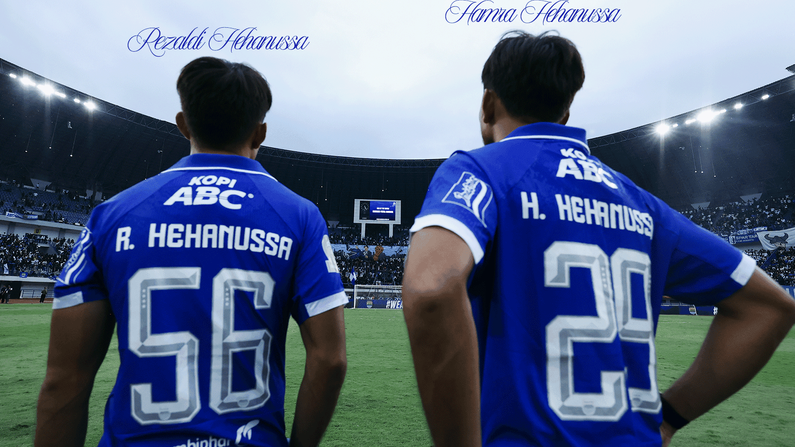 Muhammad Rezaldi Hehanussa dan Al Hamra Hehanussa dipinjamkan ke Persik Kediri. (Foto/Dok Persib)