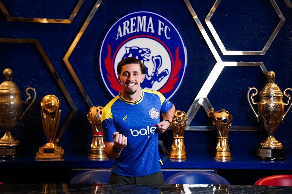 Gustavo Franca Jadi Amunisi Baru Arema FC di Putaran Kedua Super League. (Foto/Arema FC)