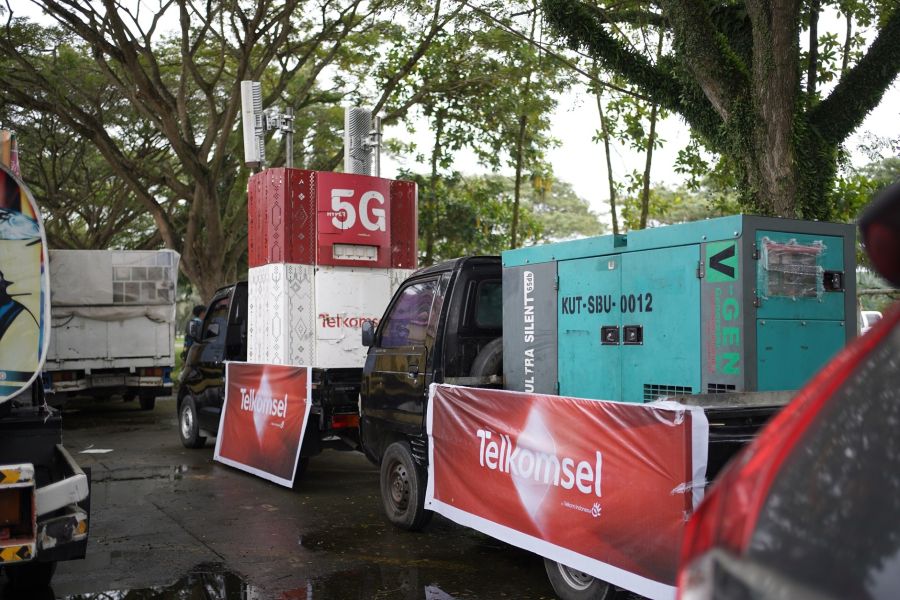 Ilustrasi layanan 5G Telkomsel. (Foto/doc. Tsel)