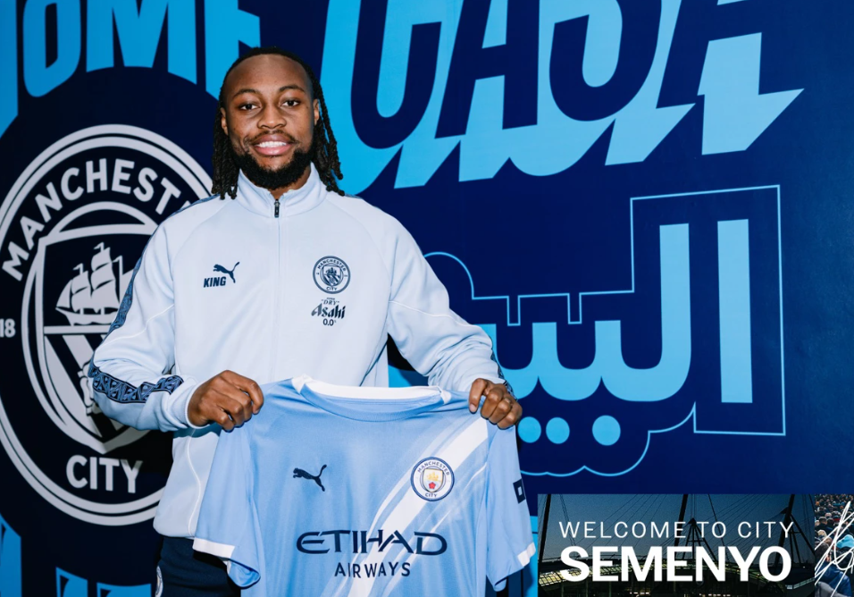 Manchester City gaet penyerang asal Ghana, Antoine Semenyo. (Foto/Man City)