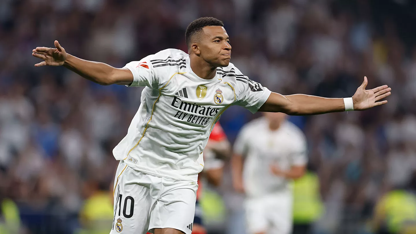 Bomber Real Madrid Kylian Mbappe mengalami cedera lutut. (Foto/realmadrid.com)