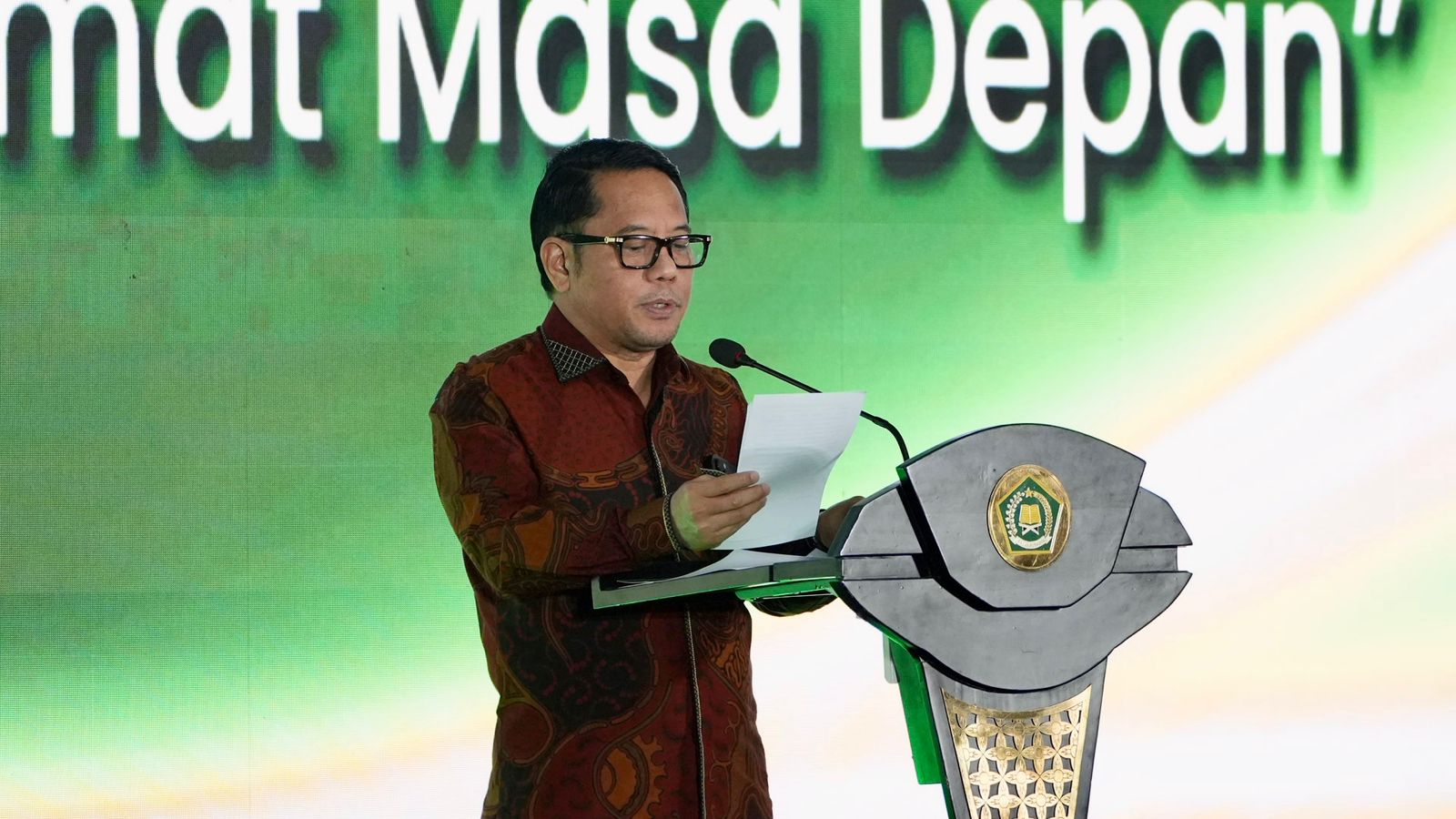 Sekjen Kemenag Kamaruddin Amin. (BeritaNasional/Kemenag)