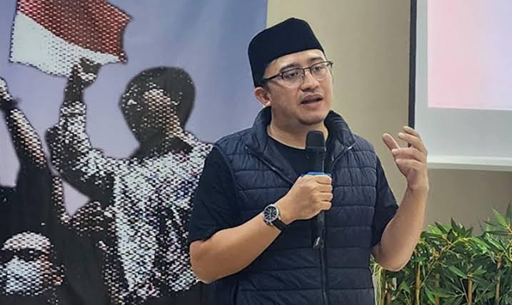 Ketua IM57+ Lakso Anindito. (BeritaNasional/Panji Septo)