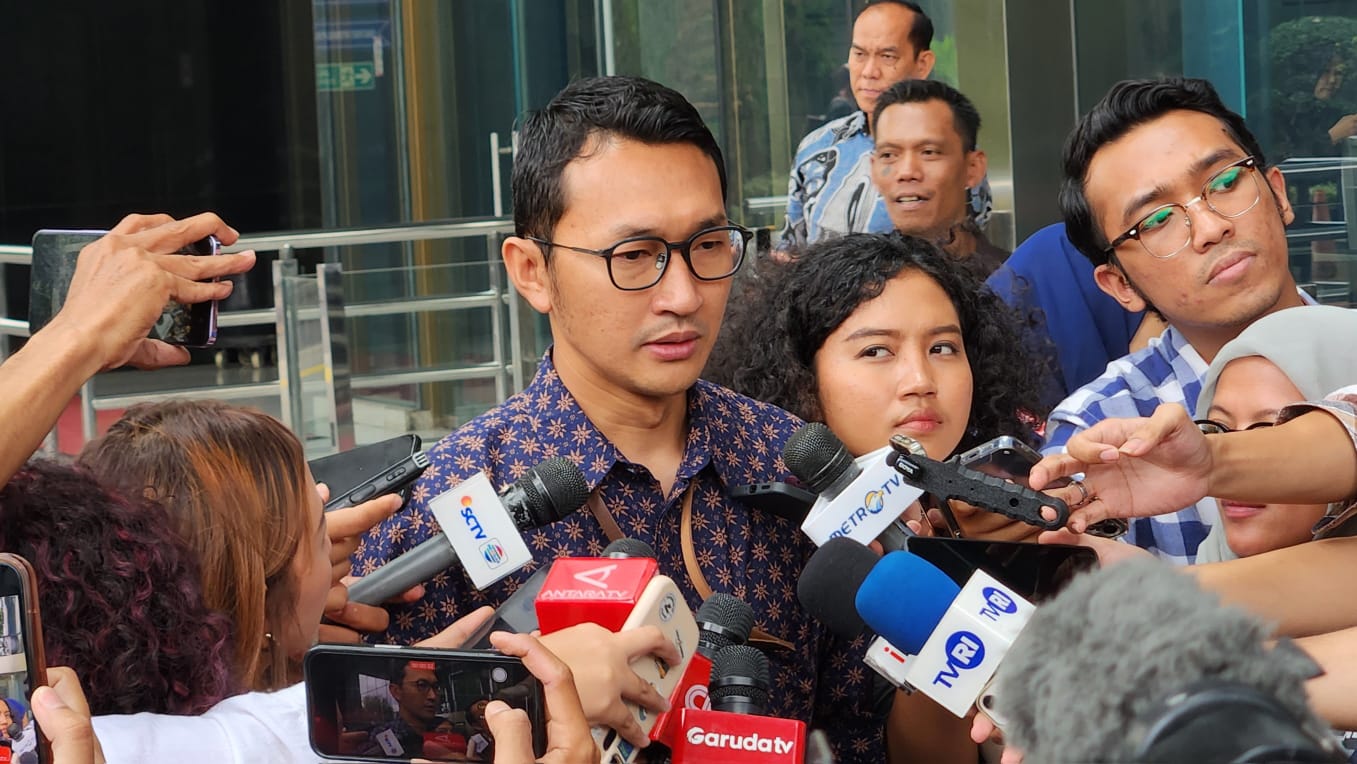 Juru Bicara KPK, Budi Prasetyo. (BeritaNasional/Panji Septo)