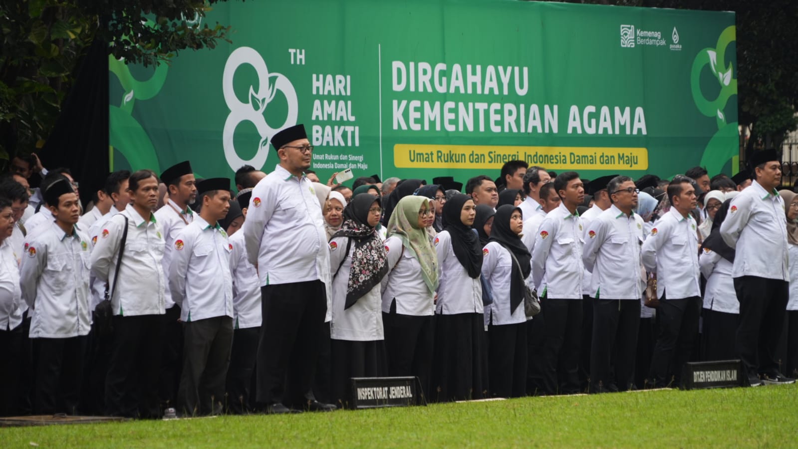 Dalam HAB Kemenag 2026, Menag instruksikan jajarannya buat konten AI yang moderat dan mencerahkan. (BeritaNasional/Kemenag)