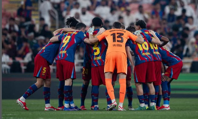 Barcelona Amankan Gelar Piala Super Spanyol 2026. (Foto/Barcelona)