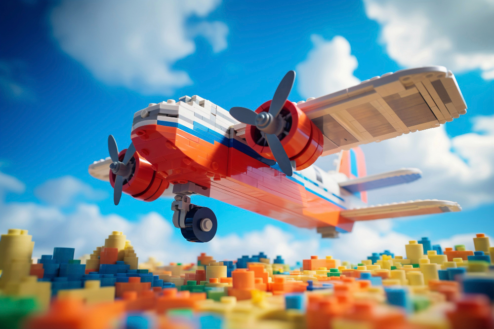 Ilustrasi Lego. (Foto/Freepik)