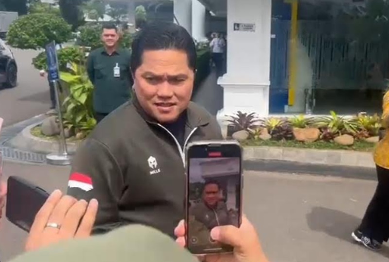 Menteri Pemuda dan Olahraga (Menpora) Erick Thohir (Beritanasional/Lydia)