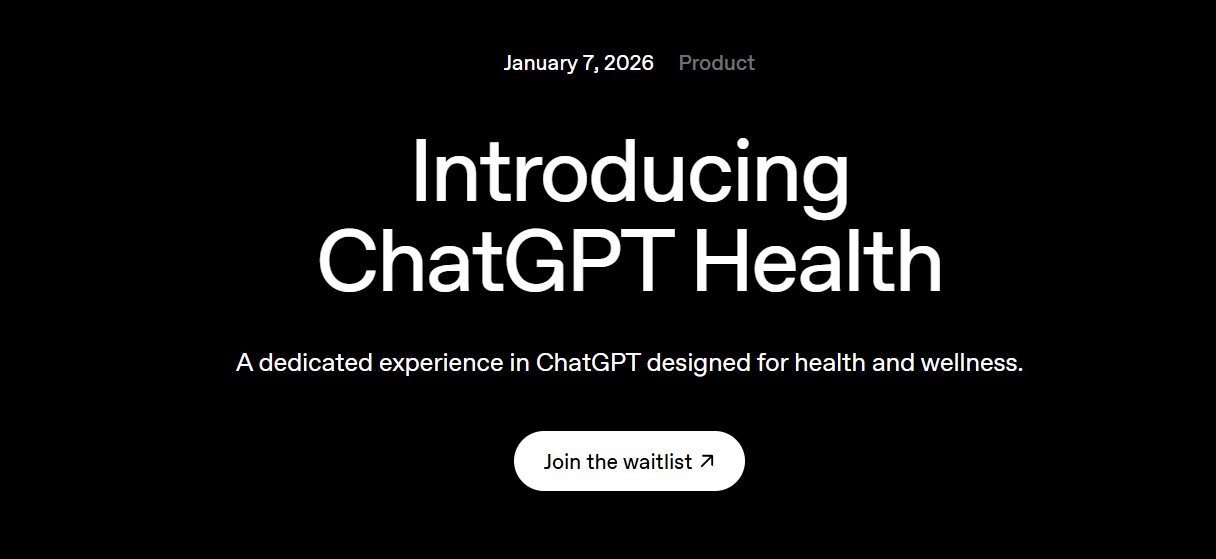 OpenAI meluncurkan ChatGPT Health. (Foto/OpenAI)
