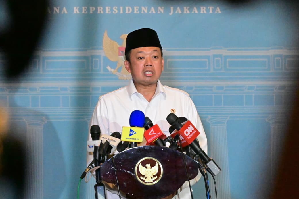 Menteri ATR/BPN Nusron Wahid. (BeritaNasional/Setpres)