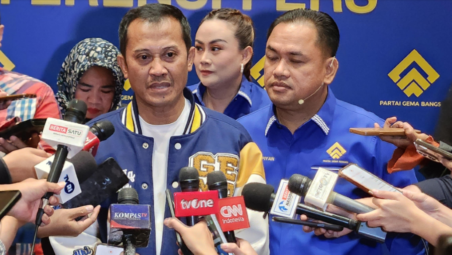 Ketua Umum Partai Gema Bangsa, Ahmad Rofiq. (BeritaNasioanl/Panji Septo)
