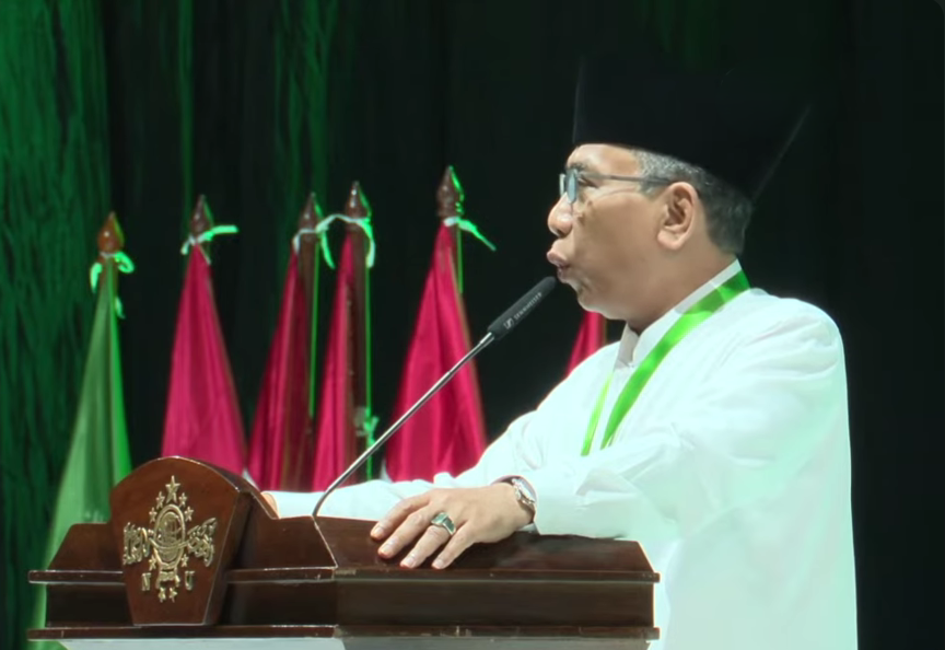 Ketua Umum PBNU Yahya Cholil Staquf. (BeritaNasional/Oke Atmaja)