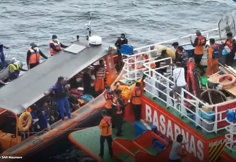 Korban ketiga KM Putri Sakinah, bocah laki-laki WN Spanyol ditemukan pada Selasa (6/1/2026). (BeritaNasional/Instagram SAR Nasional)