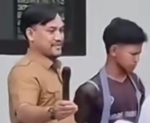 Guru dan siswa yang terlibat pengeroyokan di SMK 3 Jambi memutuskan damai. (BeritaNasional/Bachtiarudin)