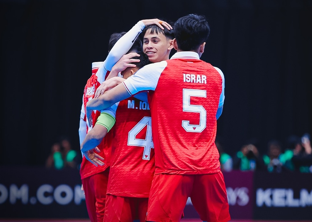 Timns Futsal Indonesia vs Korsel di Piala Asia. (Foto/instagram Timnasfutsalindonesia)