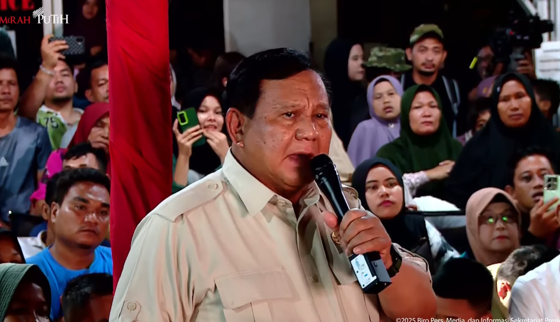 Presiden Prabowo Subianto (Foto/Setpres)