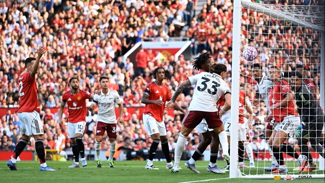 Manchester United vs Arsenal. (Foto/Arsenal)