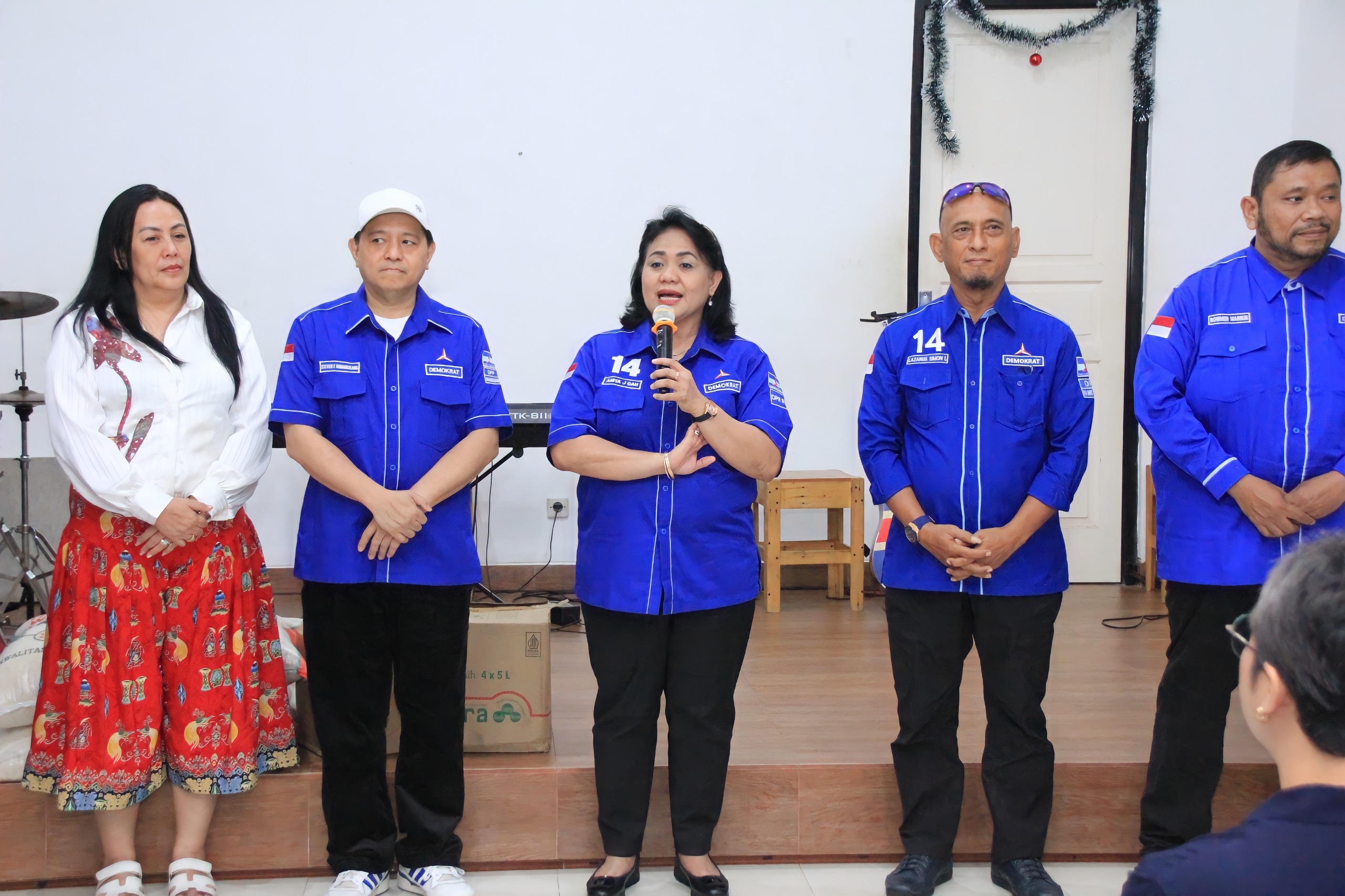 Puncak Natal Nasional 2025, Demokrat Serukan Doa dan Kepedulian Sosial. (Foto/Dok Demokrat)
