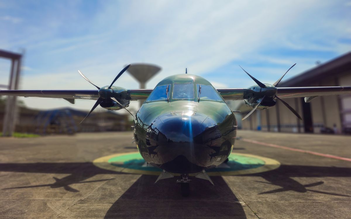Pesawat CN235-100M nomor ekor A-2305. (Foto/PT Dirgantara Indonesia)