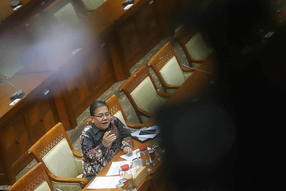 Komisi III DPR gelar RDPU Panja Reformasi Kepolisian-Kejakasaan-Peradilan. (BeritaNasional/Elvis Sendouw)
