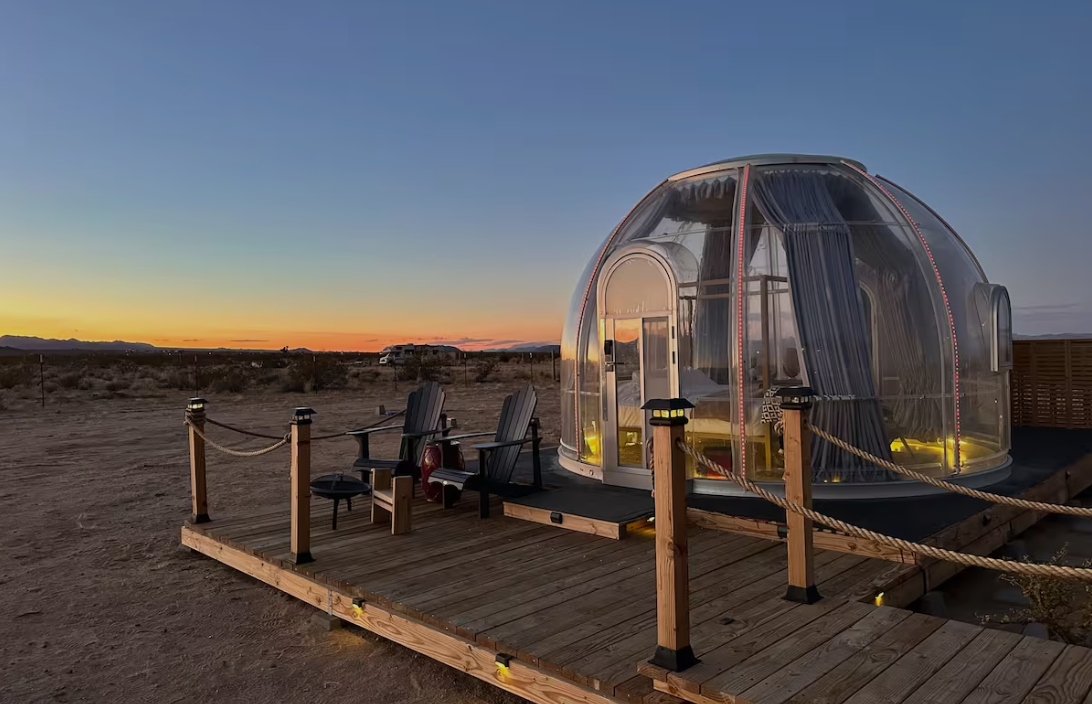 Desert Bubble di Tengah Gurun Sahara, Maroko. (Foto/airbnb)
