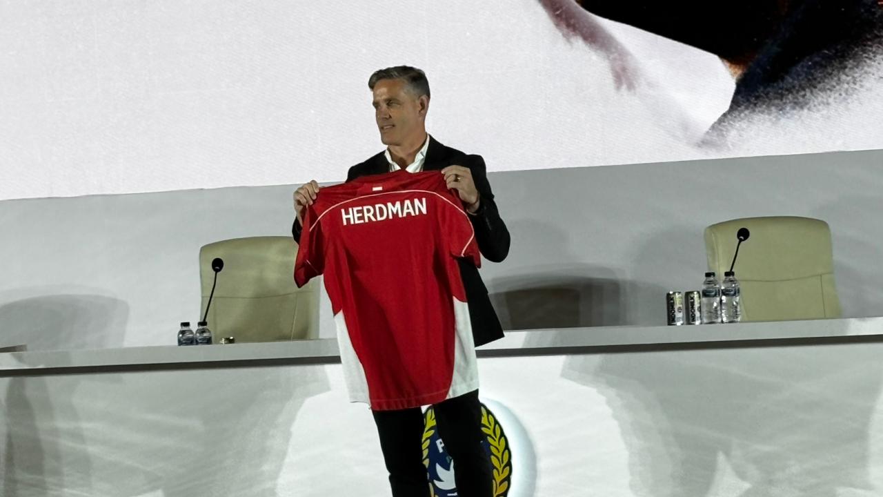 Pelatih Timnas Indonesia John Herdman. (BeritaNasional/Satria Ismoyojati)