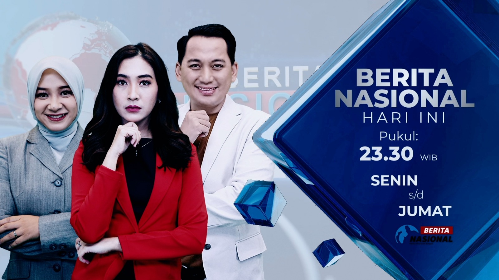 Saksikan Program Berita Nasional Hari Ini, Tayang Senin-Jumat Pukul 23.30 WIB di Berita Nasional TV. (BeritaNasional TV)