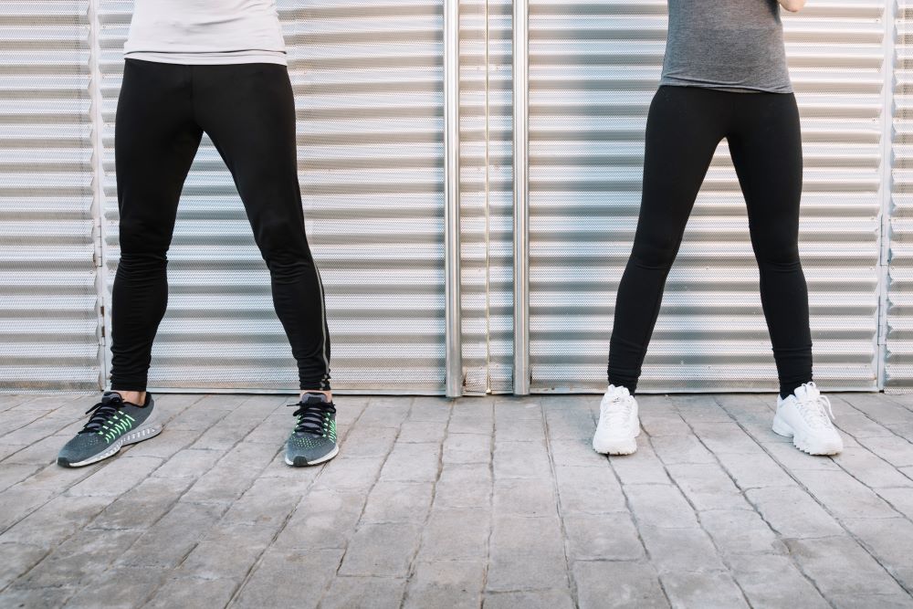 Ilustrasi celana atletik di momen International Sweatpants Day. (Foto/Freepik)
