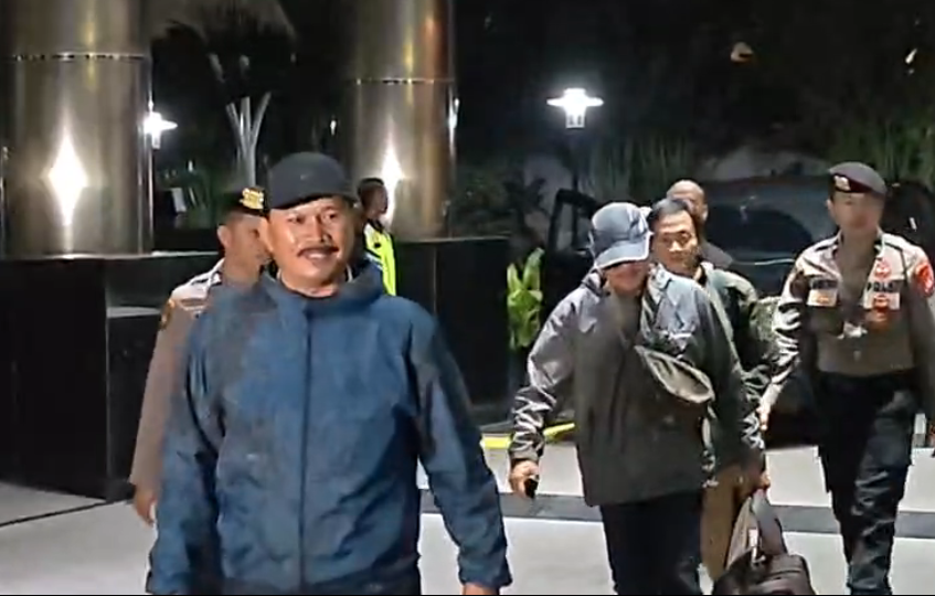 Wali Kota Madiun Maidi saat tiba di Gedung Merah Putih, Jakarta, Senin (19/1/2026) malam. (Foto/Istimewa)