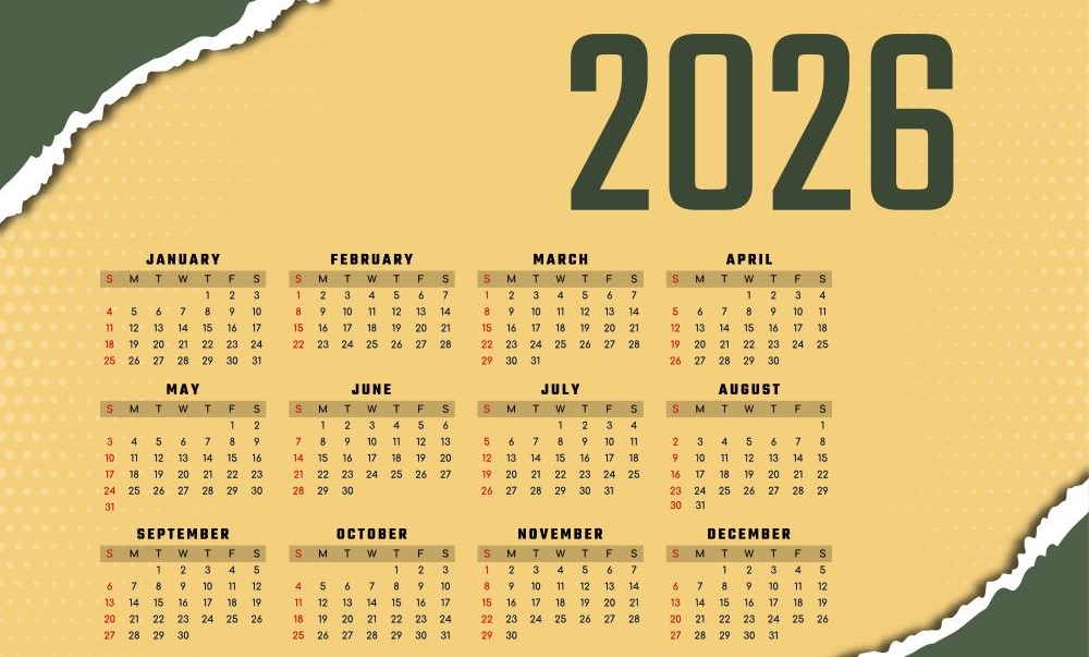 Kalender 2026. (Foto/Freepik)