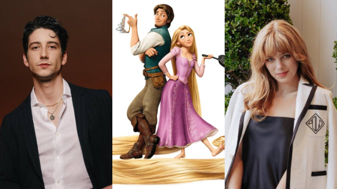 Milo Manheim (kiri) dan Teagan Croft (kanan), pemeran film live action Disney "Tangled". (BeritaNasional/Disney/Instagram Manheim dan Croft)