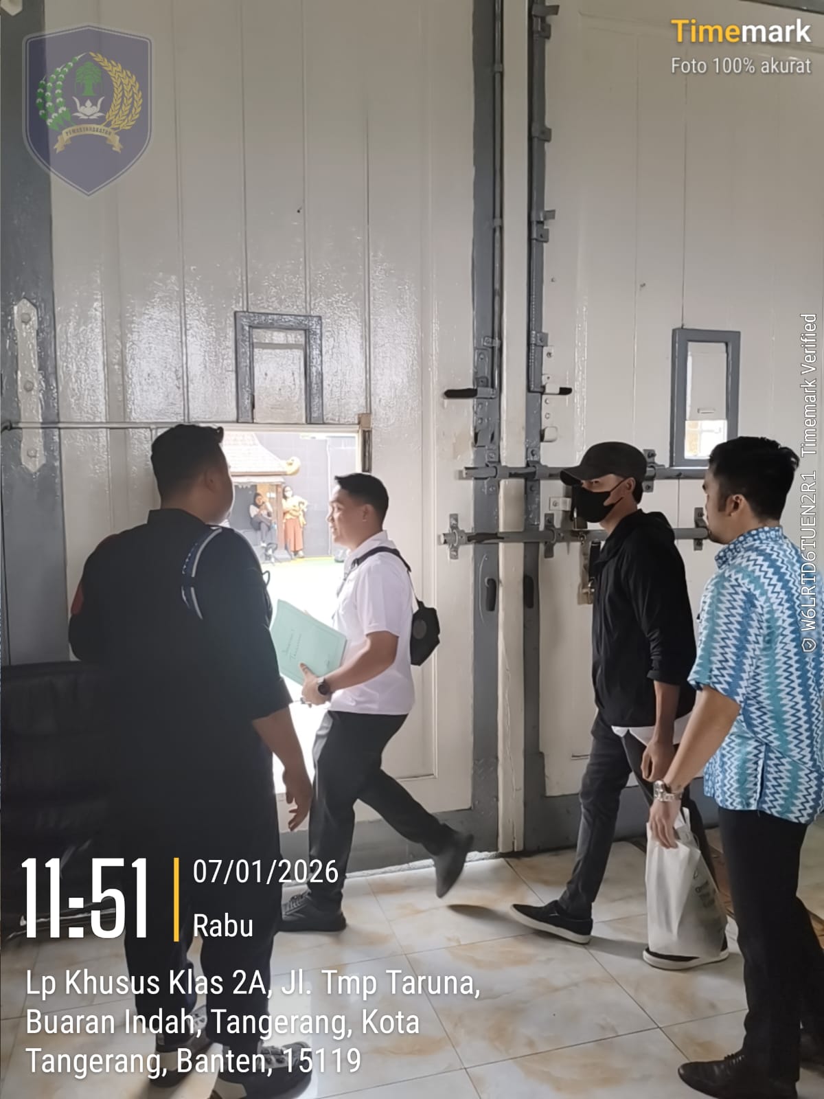'Ijonk' Jonathan Frizzy bebas dari penjara usai dapat cuti bersyarat. (BeritaNasional/Lapas Tangerang)