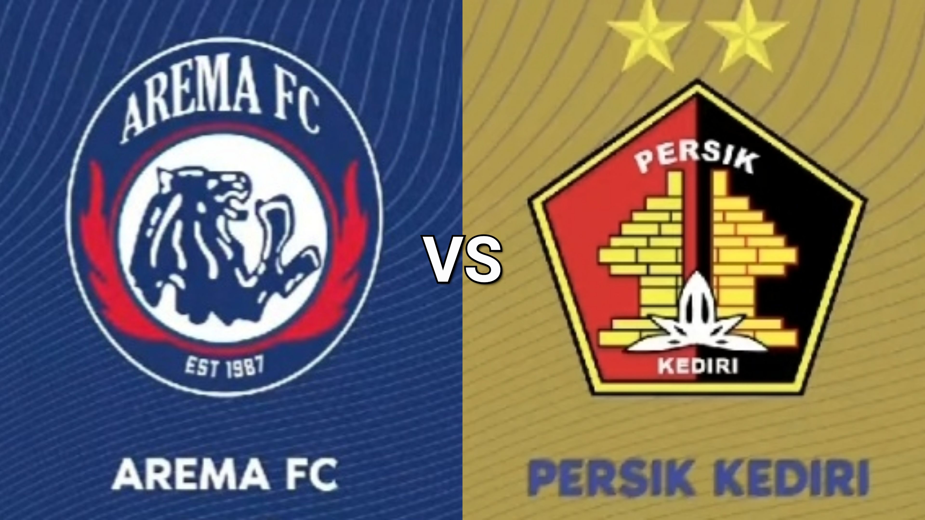 Arema FC vs Persik Kediri. (BeritaNasional/Vidio-Kolase)