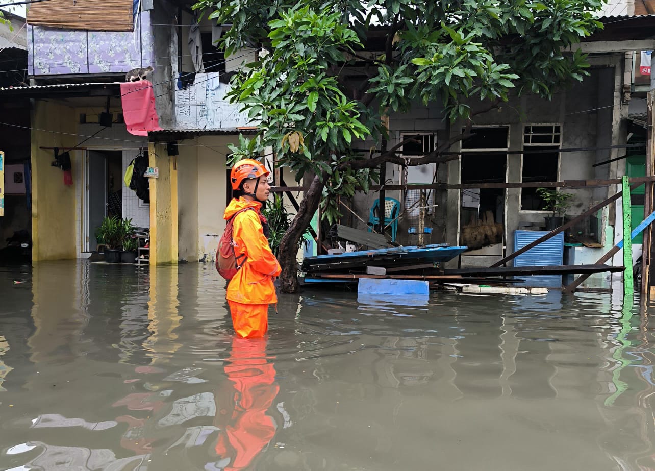 Banjir di Jakarta. (Foto/BPBD Jakarta)