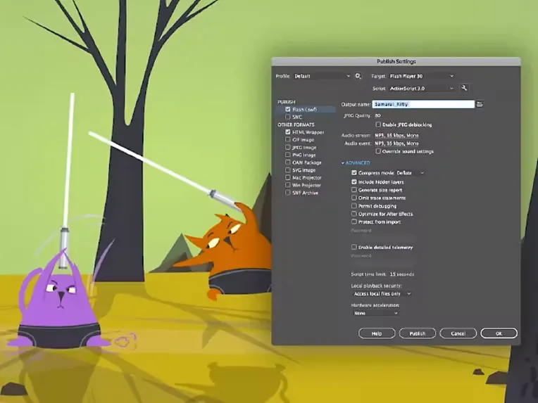 Ilustrasi Aplikasi Adobe Animate. (Foto/Dok Adobe)