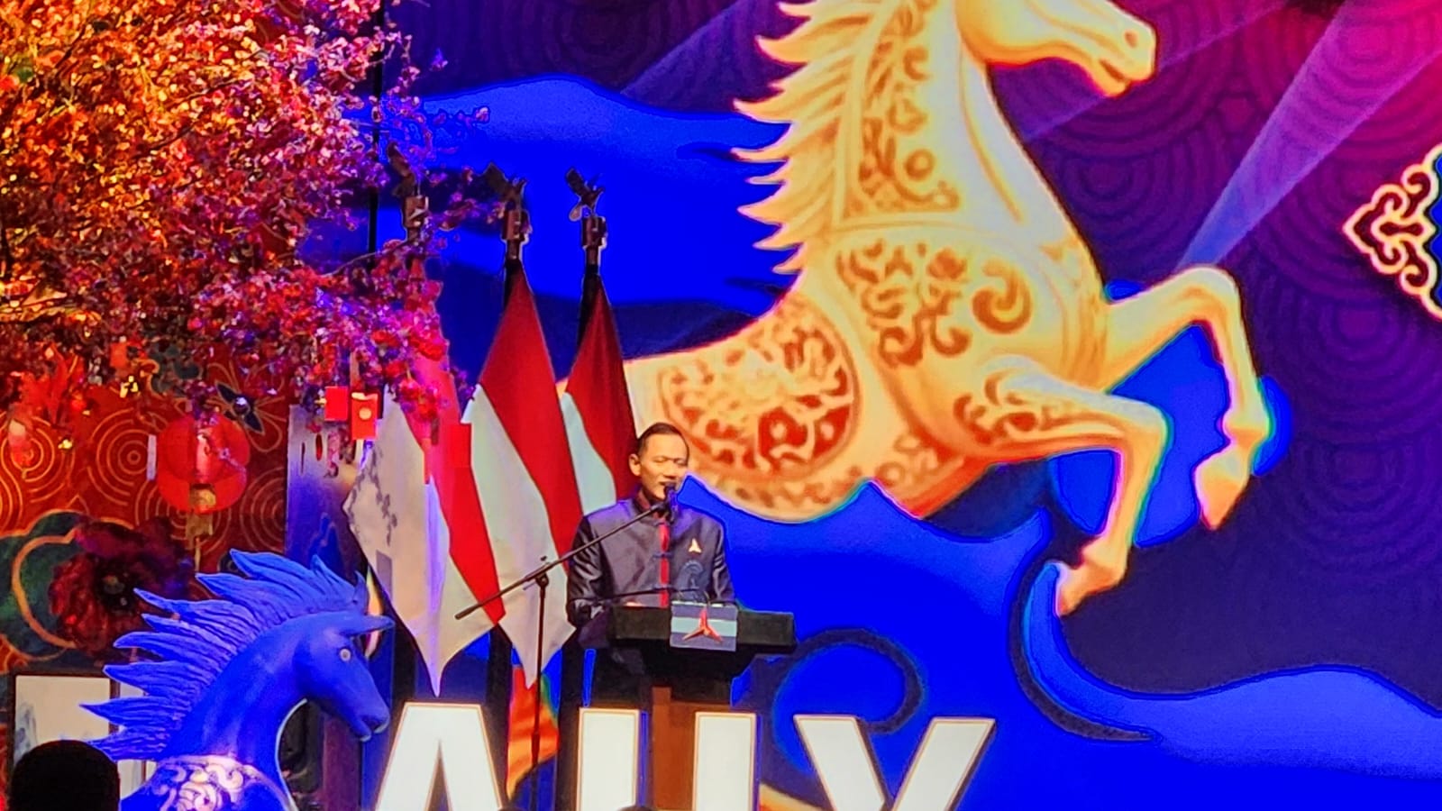 Ketua Umum Partai Demokrat Agus Harimurti Yudhoyono. (Beritanasional/Bachtiarudin Alam)