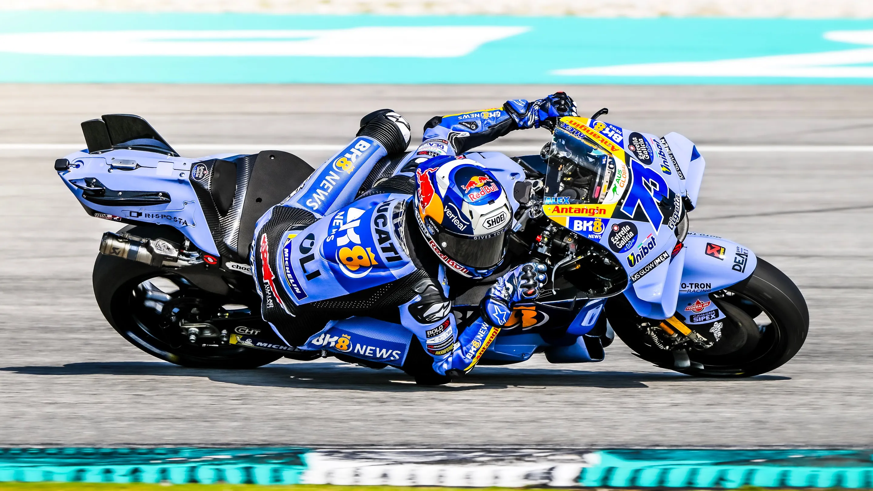 Alex Marquez Tercepat di Hari Terakhir Tes Sepang 2026. (Foto/MotoGP)