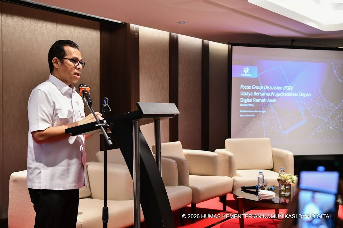 Wakil Menteri Komdigi Nezar Patria. (BeritaNasional/Komdigi)