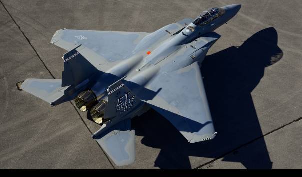 Jet tempur F-15. (Foto US Air Force/Samuel King Jr)