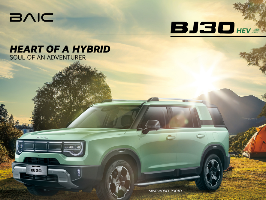 BAIC BJ30 HEV Hadir dengan 3 Varian. (Foto/BAIC)