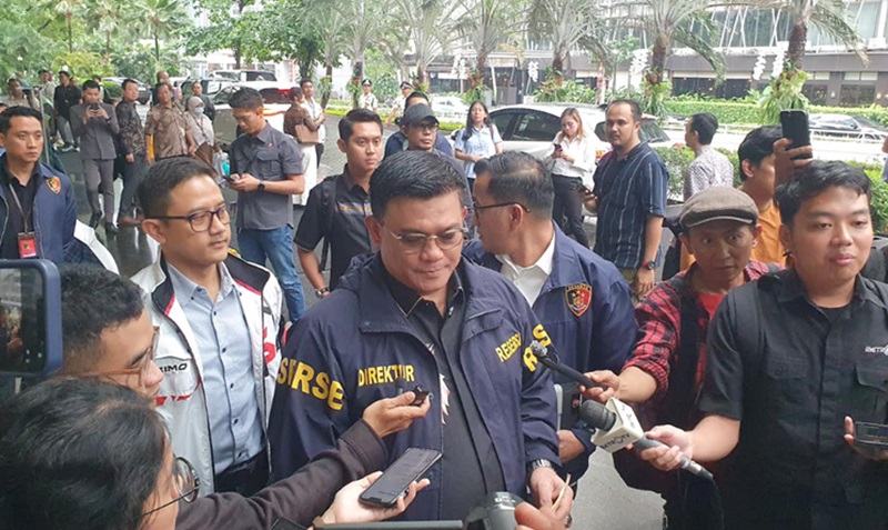 Dirtipideksus Bareskrim Polri, Brigjen Pol. Ade Safri Simanjuntak. (Beritanasional/Bachtiar)