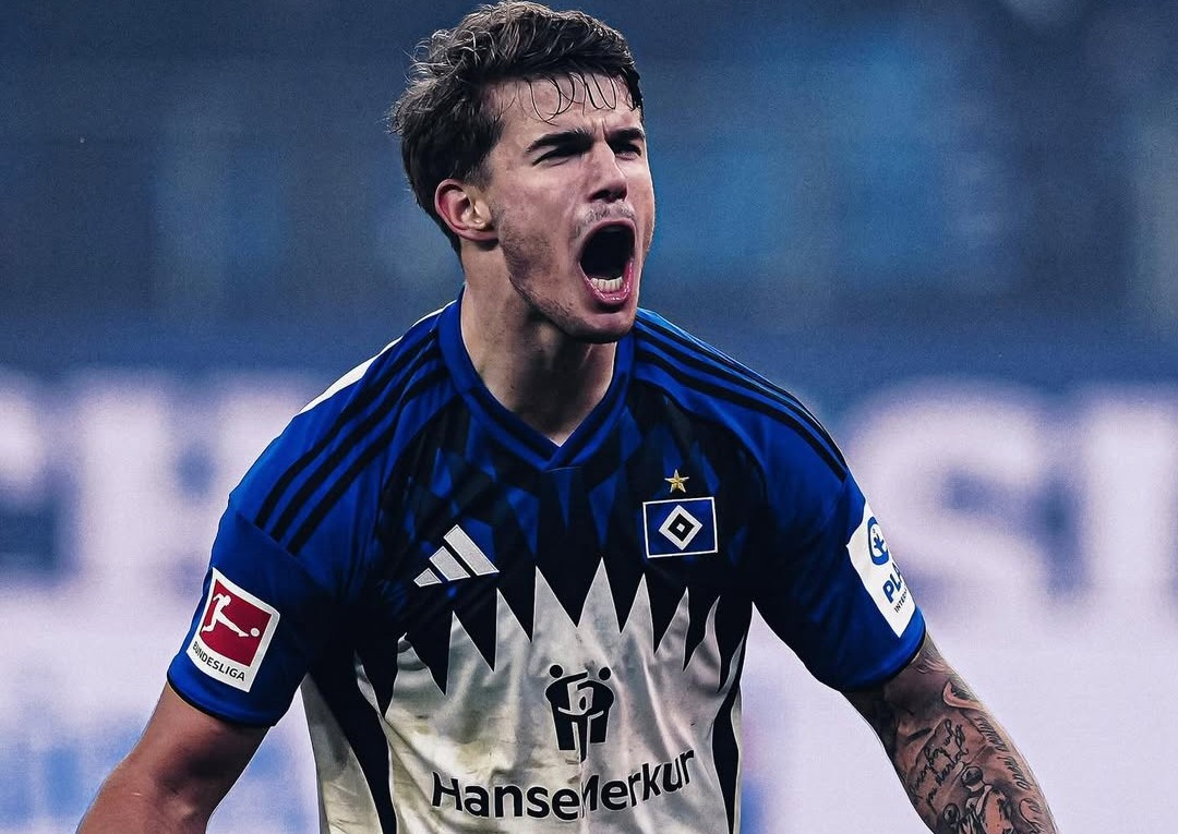 Bek muda Kroasia, Luka Vuskovic. (Foto/doc. HSV)