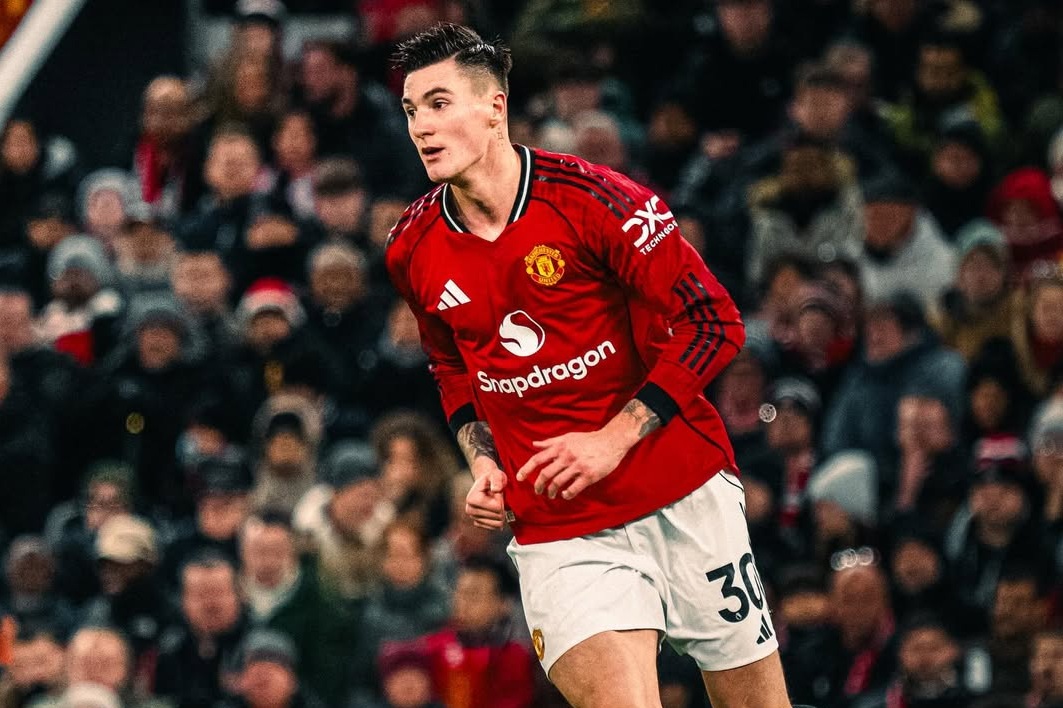 Striker Manchester United Benjamin Sesko. (Foto/instagram Benjamin Sesko)