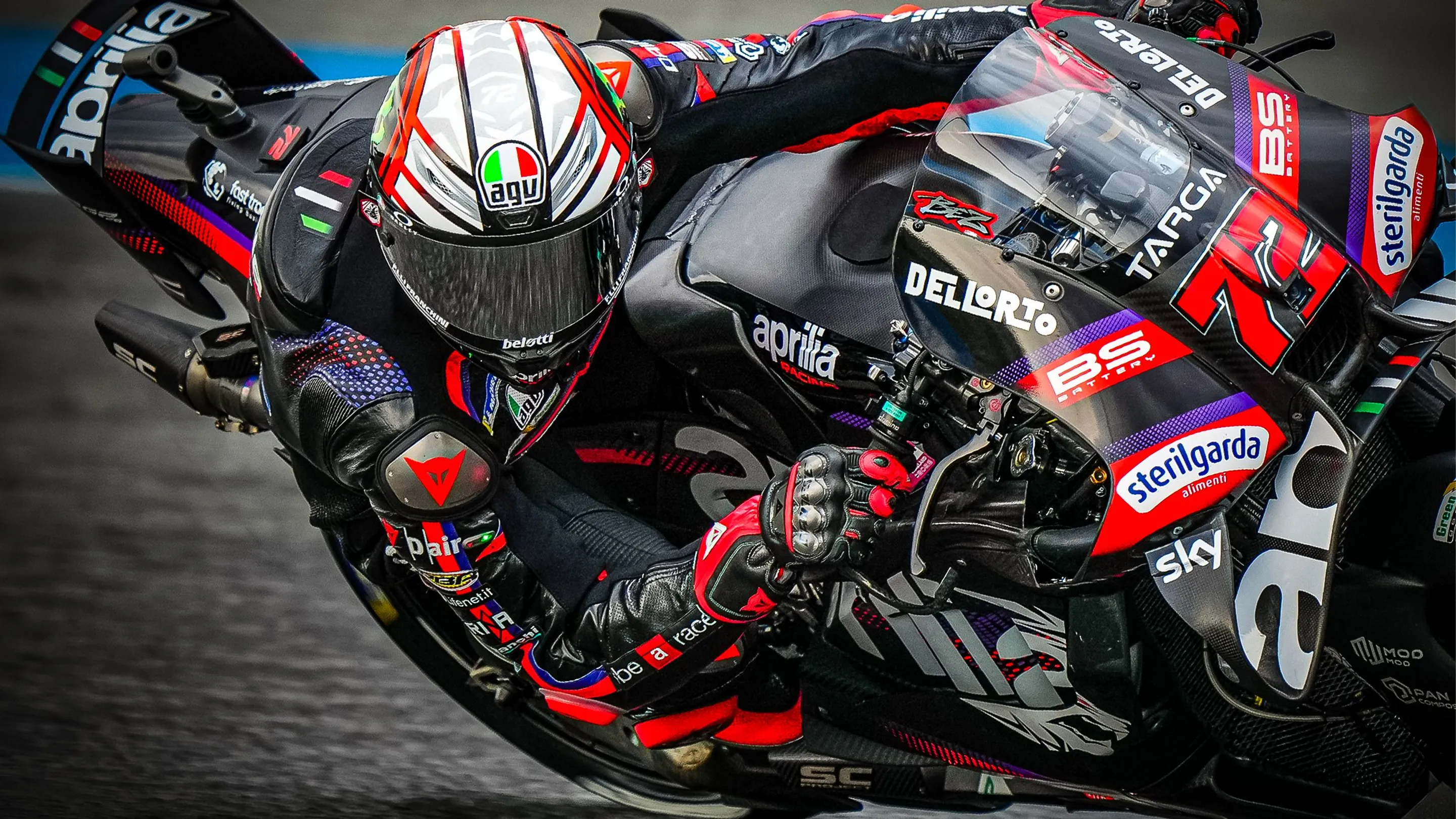 Bezzecchi Pecahkan Rekor Lap, Aprilia Dominan di Hari Pertama MotoGP Thailand. (Foto/MotoGP).