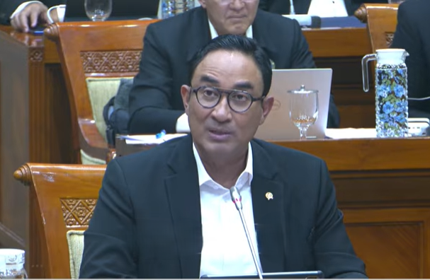 Kepala BNN Komjen Pol. Suyudi Ario Seto dalam Raker Komisi III DPR. (BeritaNasional/YouTube TVR Parlemen)