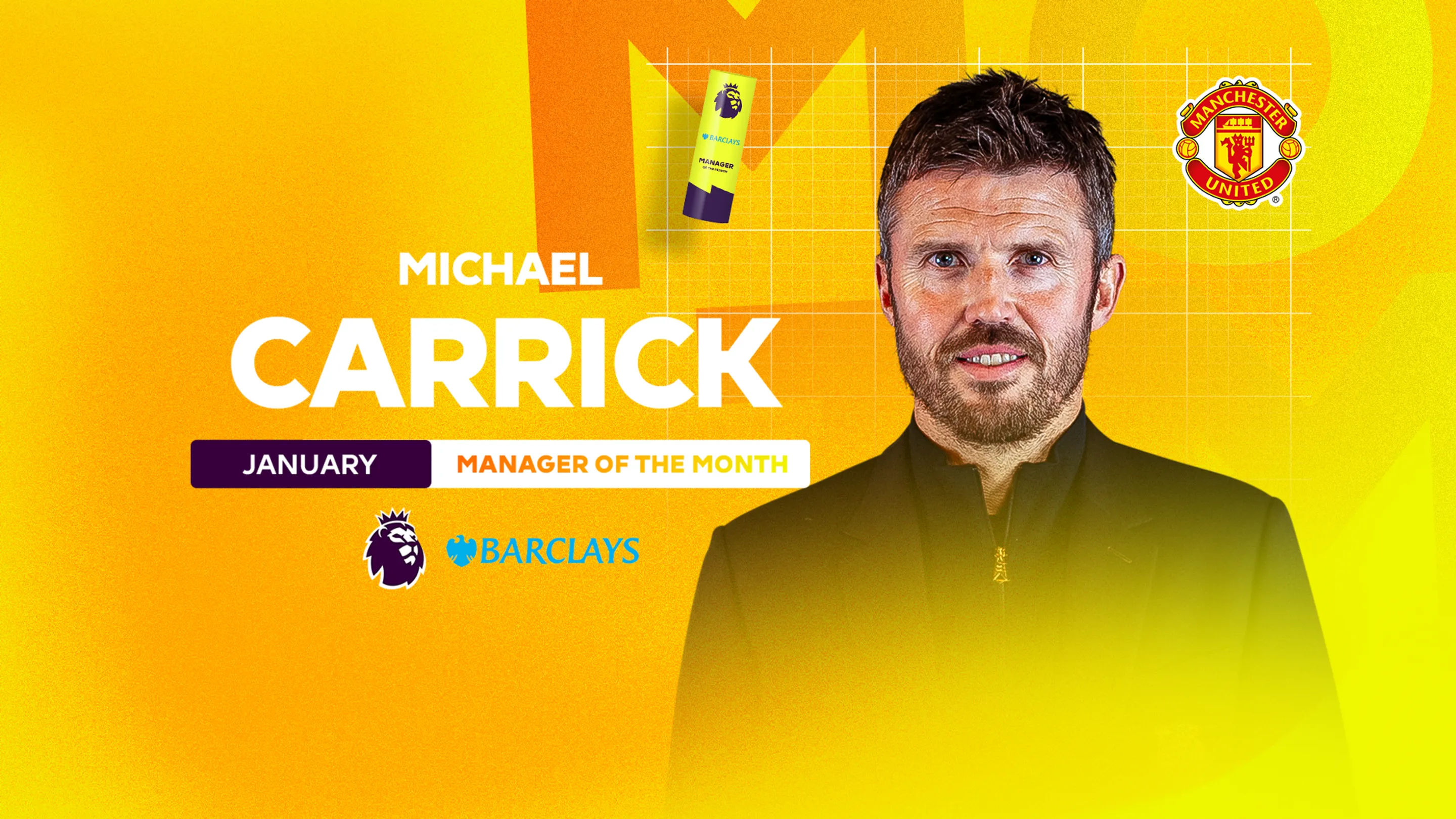 Michael Carrick Raih Manajer Terbaik Liga Inggris Edisi Januari. (Foto/Premier League)