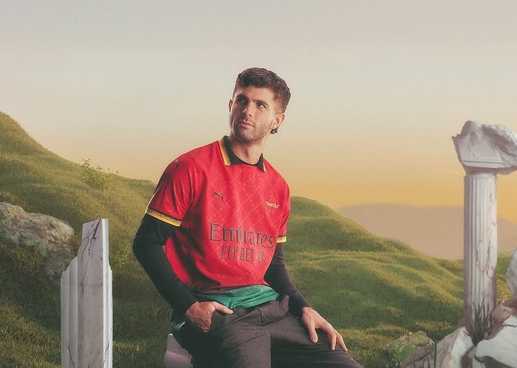 Penggawa AC Milan Christian Pulisic. (Foto/Instagram)