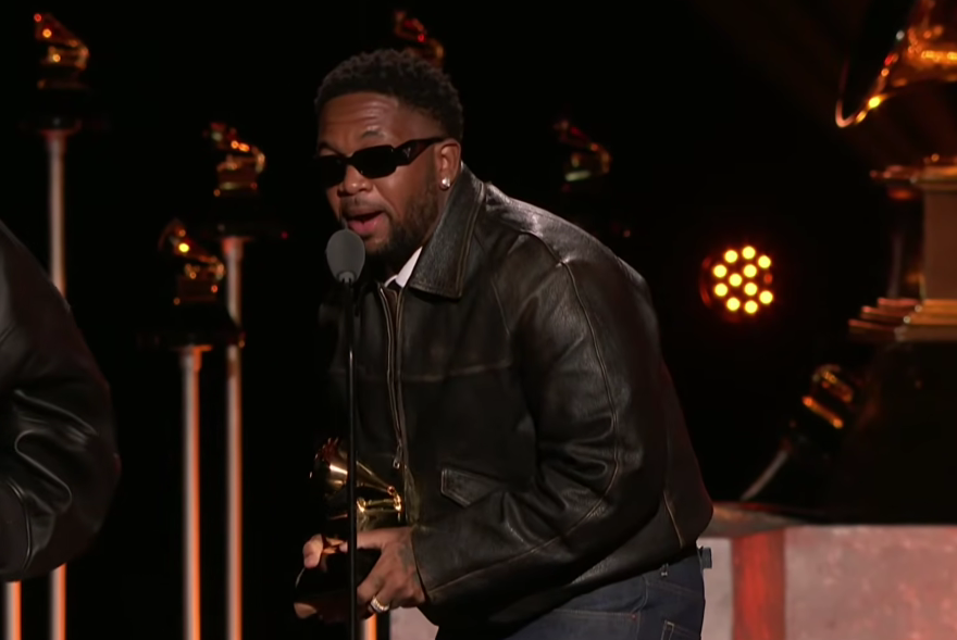 Penyanyi rap Kendrick Lamar. (Foto/YouTube Grammy Awards)